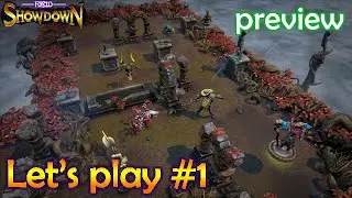 FORCED SHOWDOWN [Preview #1] Entre Hearthstone et Diablo ! towns nath