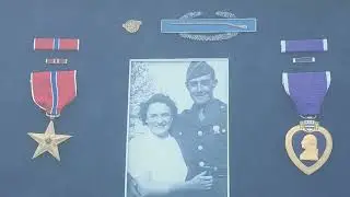 Part 2 Larry Dykes Honors Father Neff's WWII Medals & Family Images Backstories