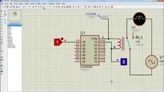 How to control relay using ULN2003A