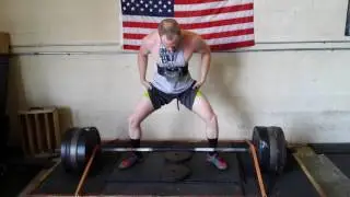 535 Lbs + Orange Bands off a Deficit