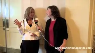 Ellen Hargitay Interviewed at the Joe Weider Memorial