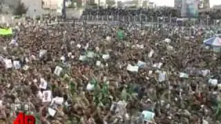 Rivals Both Claim Victory in Iran's Election