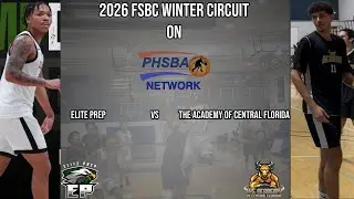 ELITE PREP VS THE ACADEMY OF CENTRAL FLORIDA
