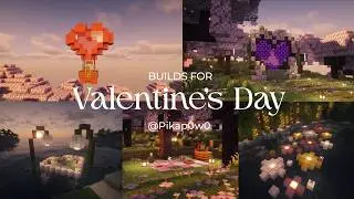 5 Build ideas for Valentine&rsquo;s day 💗 | Minecraft