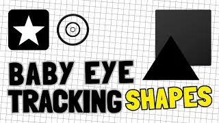 Baby Eye-Tracking Video with Slow Motion Shapes | Newborn Visual Learning - ANVIRA MEDIA