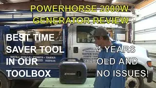 Powerhorse 2000 Generator Review After 4 Years: Why This Tool gets used constantly | Toolbox Tuesday