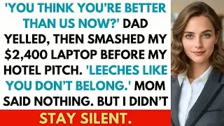 My Dad Destroyed My $2,400 Laptop Before My Promotion Pitch&mdash;So I Used His Sabotage to Rise