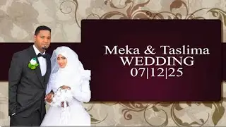 Meka and Talisma Wedding 