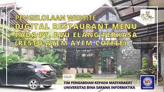 Pelatihan dan Pendampingan Digital Marketing - Tim PM UBSI
