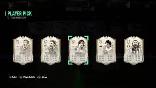 my 92+(1/5/ player pick 😭🙌🙌🙌😭#ea #shitpackluck