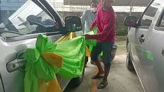 อาชีพงานผูกผ้าประดับรถ@#งานต่างๆๆ@#ลุงวรchannel