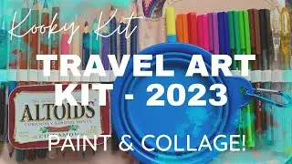 Kooky Kit - TRAVEL ART KIT 2023