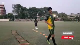 Speed & Agility & Coordination Drills | Improve Soccer Speed with Agility Ladder Training 