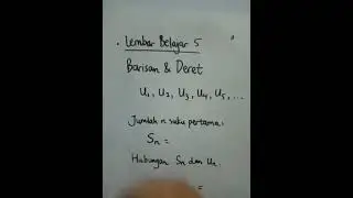 Barisan dan Deret: Hubungan Un dan Sn
