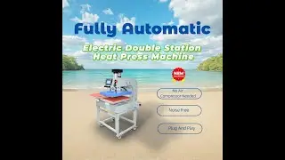 Auto Electric Heat Press Machine New Type