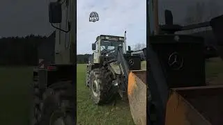 MB trac 1000 schwer beladen!💪🦣🚜🏁