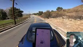 Tesla Autopilot Narrow Winding Hilly Road Challenge - 2020.4.1