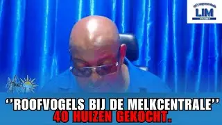 BT DINSDAG 7 OKT 2025 || ROOFVOGELS BIJ DE MELKCENTRALE  40 HUIZEN GEKOCHT