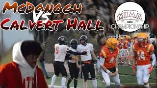 MIAA Championship Comes Down to LAST DRIVE! Calvert Hall vs. McDonogh | Full Game Highlights
