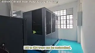Medium to large industrial food dehydration machines, commercial heat pump fruit dryers