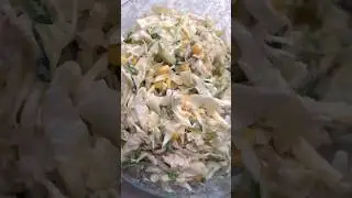 Салат с капустой и курицей 👍