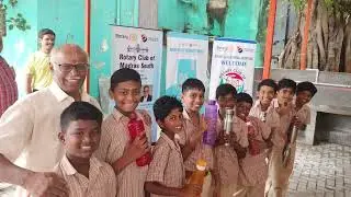 The successful installation of RO Plant at Government School in Chennai #waterpurification #roplant