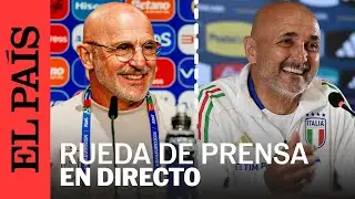 DIRECTO | Rueda de prensa de los seleccionadores de España e Italia posterior al partido | EL PAÍS