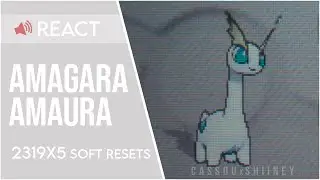 [ REACTION ! ] Shiny Amaura, 2319x5 soft resets (11'599 fossils revived) | Amagara shiny