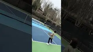 3 volley pickleball #pickleball