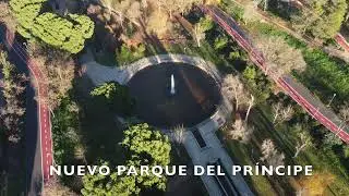 EL NUEVO PARQUE DEL PRINCIPE DE CÁCERES A VISTA DE PÁJARO