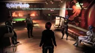 Mass Effect 3 Normandy SR1 vs SR2/Tali Imitates Liara (Citadel DLC)