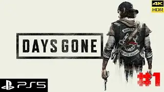 DAYS GONE - Жизнь после [4k 60fps HDR] (PS5) #1 - Дедушка Байкер и его жизнь после)