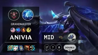 Anivia Mid vs Fizz - NA Grandmaster Patch 10.18