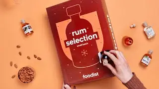 Rum Adventskalender 2022 von Foodist - Rum-Tasting mit 24 x Premium-Rum
