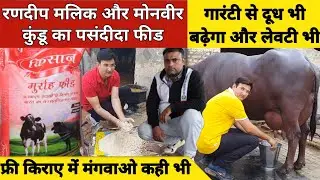 रणदीप मलिक और मोनवीर कुंडू का पसंदीदा फीड, अब फ्री किराये में बढ़ाओ दूध और लेवटी (9588169239)