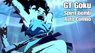 Goku GT Spirit Bomb Combo [Dragon Ball Fighterz]