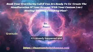 Antojai Quantum Reiki Meditation-Be, Peace, Joy, Gratitude, Theta Gamma Brain Waves, Aum Om Chanting