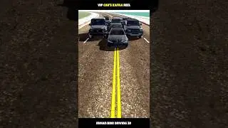 VIP CAR'S KAFILA REEL🔥 | INDIAN BIKE DRIVING 3D #indianbikedriving3d #shorts #gaming #gta