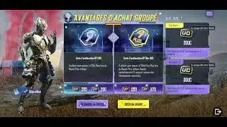 Royale Pass M9 Group purchase perks