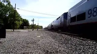 Amtrak PO49 at porter indiana