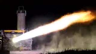 #spacex: Long duration test fire of Raptor while gimbaled 15 degrees