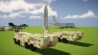 Minecraft Iraqi SCUD TEL Ballistic Missile Tutorial