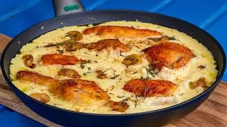 With this juicy chicken in sour cream sauce I hit the jackpot among the guests!| Appetizing.tv