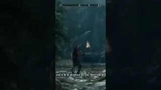The most famous line in Skyrim #shorts #skyrim #gameplay