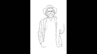 Bob Weir - How to Draw step by step