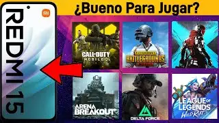 Redmi 15 prueba de rendimiento en juegos 