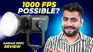 Amaran Ray 660C & 360C Full Review | Power Full Most Color Accurate & High-FPS Shooting Light