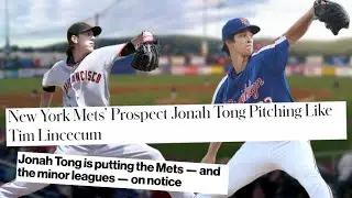 Is This Mets Prospect The Next Tim Lincecum? | Jonah Tong Scouting Report