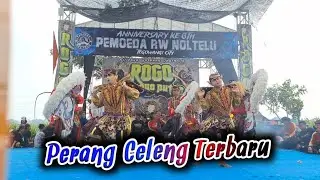 PERANG CELENG TERBARU - Jaranan ROGO SAMBOYO PUTRO | Lapangan Tegowangi Plemahan Kediri