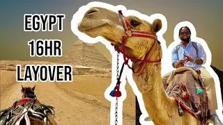 16-Hour Layover in Egypt 🇪🇬 | Cheap Pyramid Heights Hotel Review + Pyramids Tour Gone Wrong